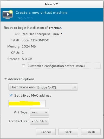 installing KVM on Centos