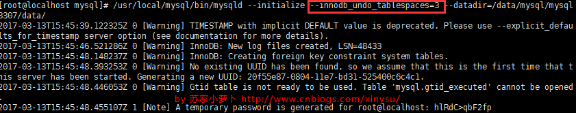 mysql日志文件undo log和redo log怎么设置